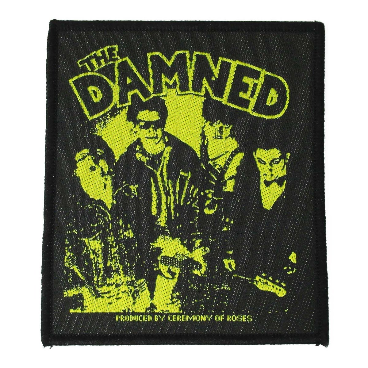 画像1: オフィシャル バンド ワッペン：ダムド THE DAMNED Young, Hot, Loud And Stiff  (1)