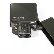 画像4: Zippo ジッポーライター：1935レプリカ BNドクロ ブラック 黒 (4)