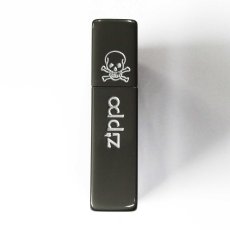 画像3: Zippo ジッポーライター：1935レプリカ BNドクロ ブラック 黒 (3)