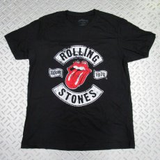 画像1: オフィシャル バンドTシャツ：ローリングストーンズ ROLLING STONES US Tour 1978 ブラック (1)