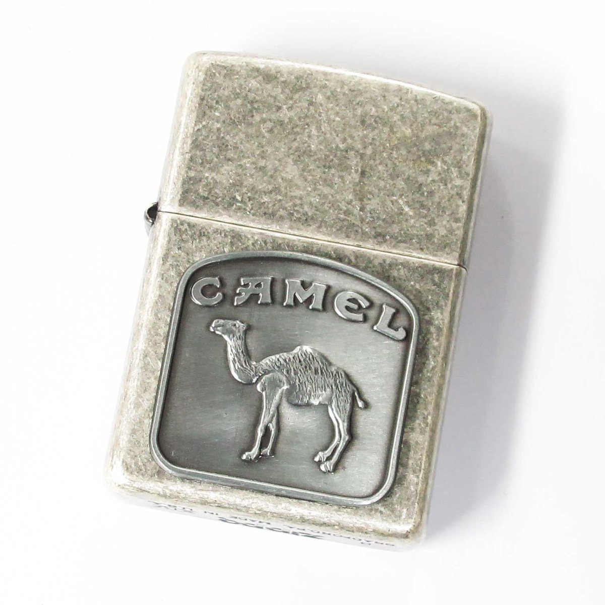 画像1: Zippo ジッポーライター：キャメル シルバーバレル メタル 1998年製 (1)