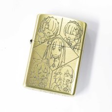 画像1: Zippo ジッポーライター：Re:ゼロから始める異世界生活 エミリア with メイド ゴールド 金 (1)