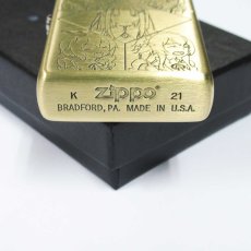 画像4: Zippo ジッポーライター：Re:ゼロから始める異世界生活 エミリア with メイド ゴールド 金 (4)