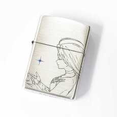 画像1: Zippo ジッポーライター：グランブルーファンタジー ルリア 銀サテン古美 (1)
