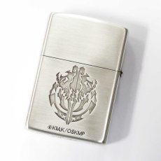 画像2: Zippo ジッポーライター：オーバーロード アインズ 銀サテン古美 (2)