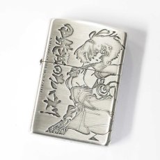 画像1: Zippo ジッポーライター：甲鉄城のカバネリ 無名 銀サテン古美 (1)