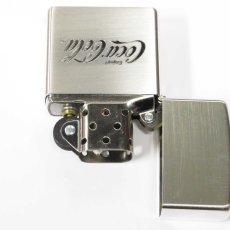 画像4: Zippo ジッポーライター：コカ・コーラ Coca-Cola シルバー サテーナ 2007年製 (4)