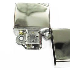 画像3: Zippo ジッポーライター：1937レプリカ フラットトップ ダイアゴナル プラチナ ミラー 2013年製 (3)