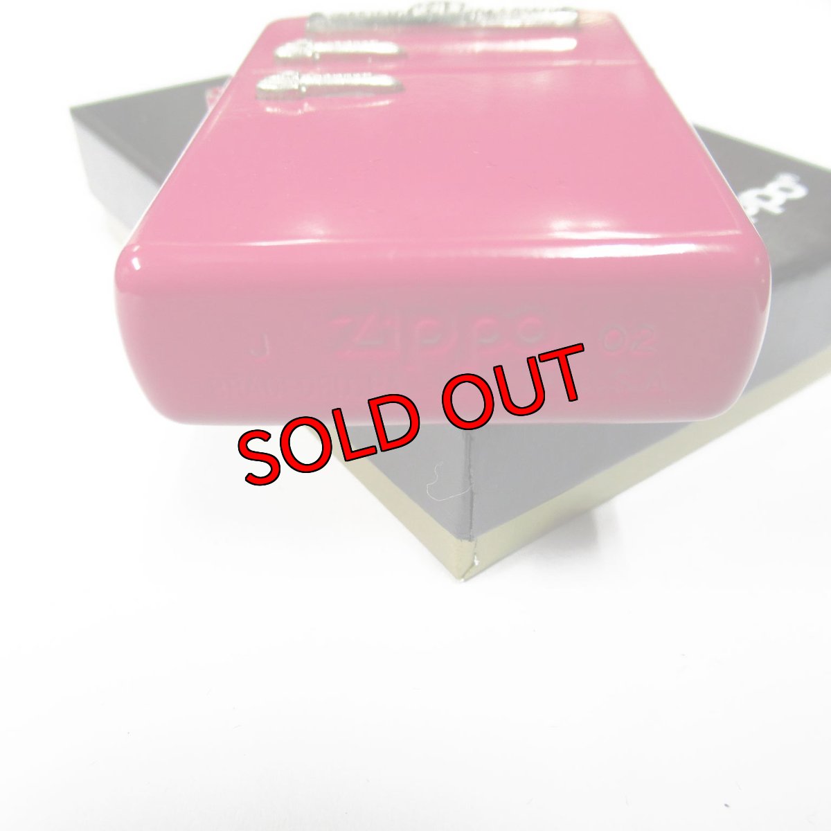 画像5: 【アウトレット】Zippo ジッポーライター：レトロ 冷蔵庫 ピンク #0000 2002年製 (5)