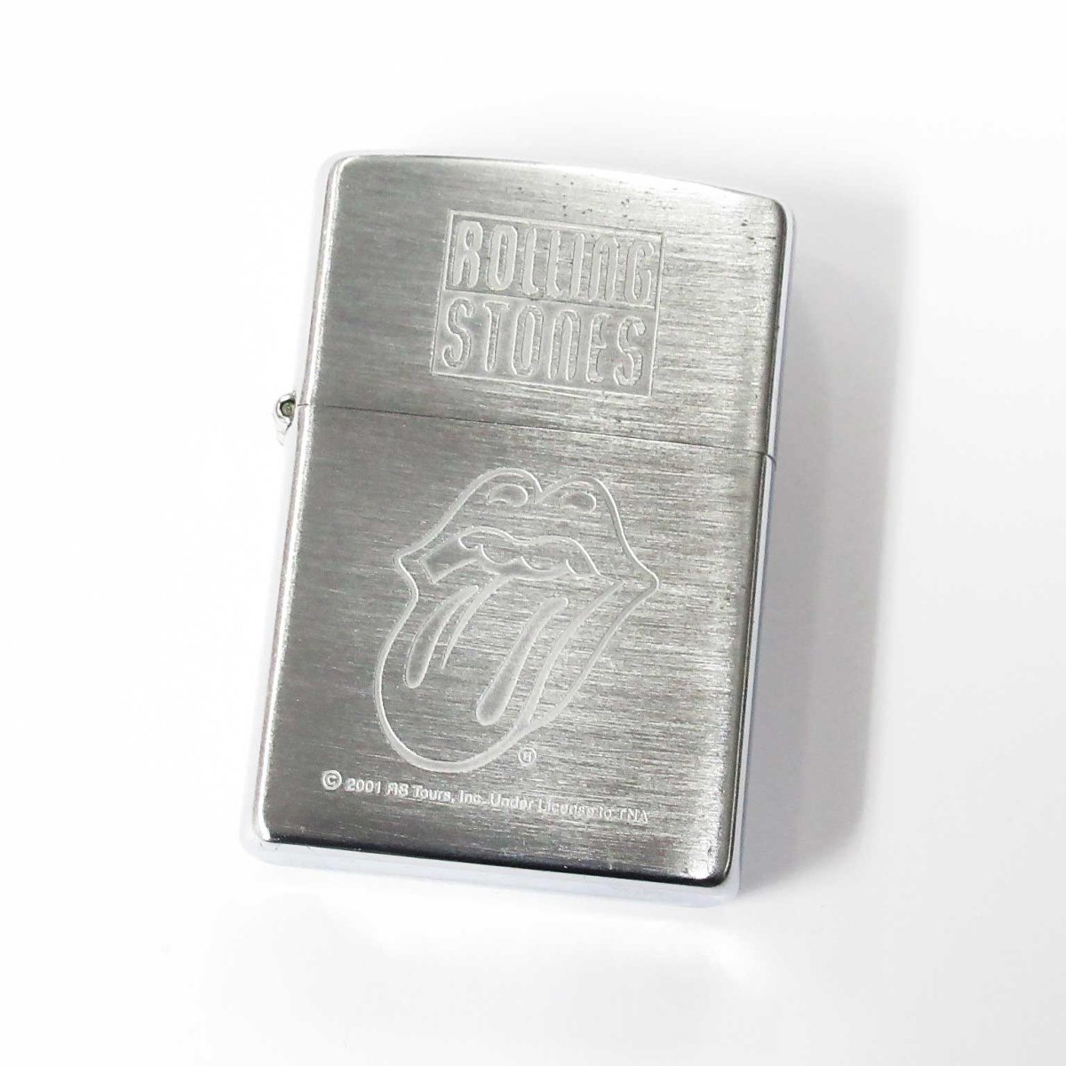 画像1: 【再入荷】Zippo ジッポーライター：ローリングストーンズ ROLLING STONES 2002年製 (1)