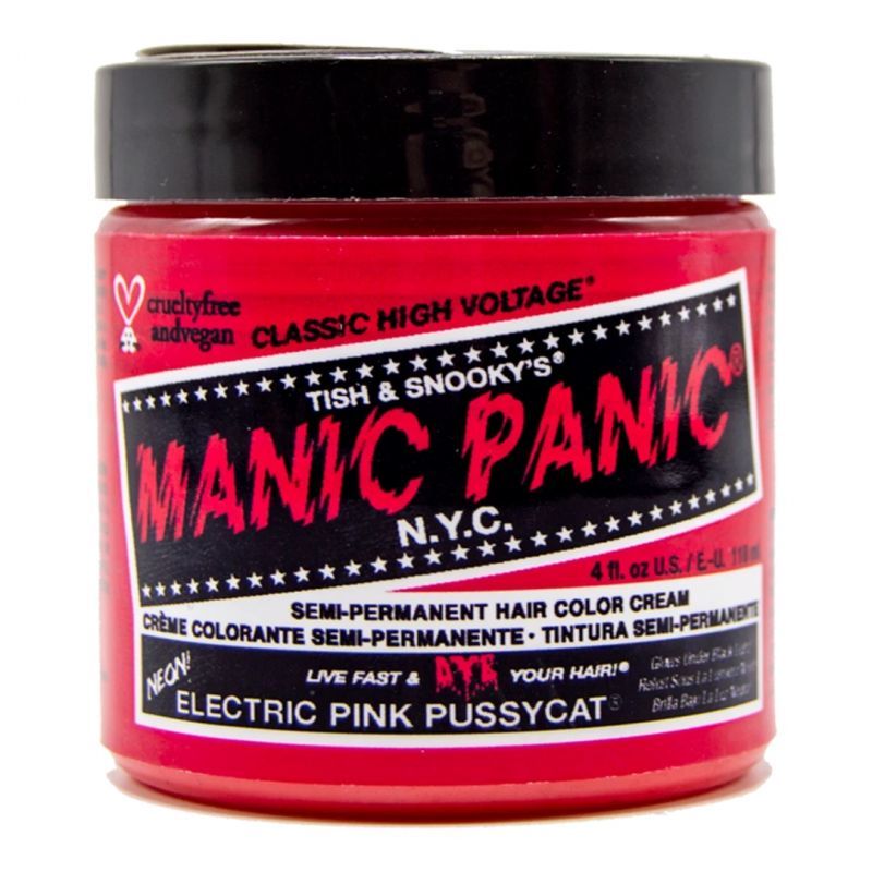 画像1: ヘアカラー：新色 MANIC PANICマニックパニック[Electric Pink Pussycat (エレクトリックピンクプッシーキャット)] (1)