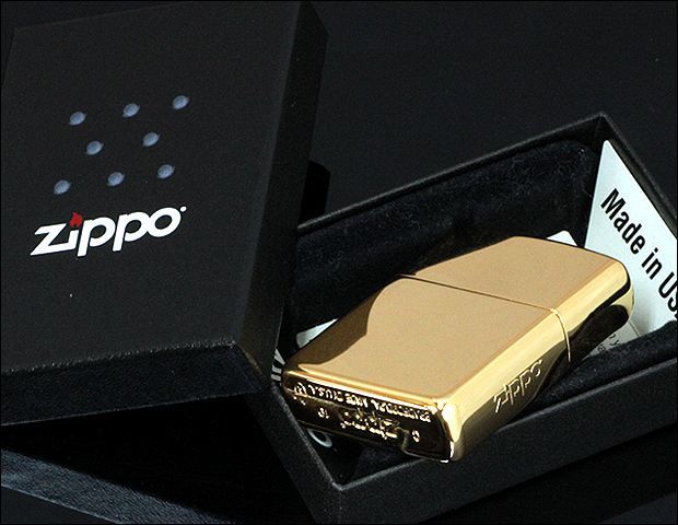 ジッポー　zippo 純金メッキ　15ミクロン　2個セット　新品未使用2019年製