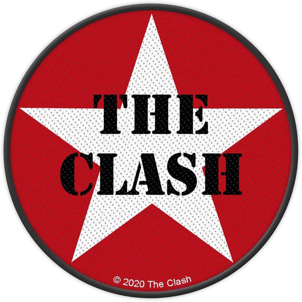 画像1: 【再入荷】オフィシャル バンド ワッペン：THE CLASH Military Logo (1)