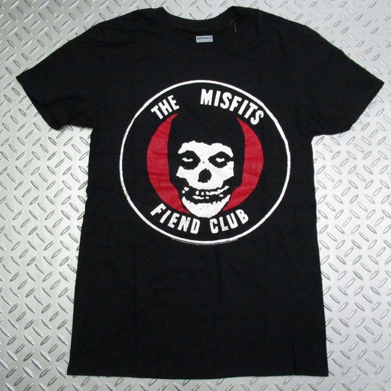 画像1: 【再入荷】オフィシャル バンドTシャツ：MISFITS ORIGINAL FIEND CLUBブラック (1)