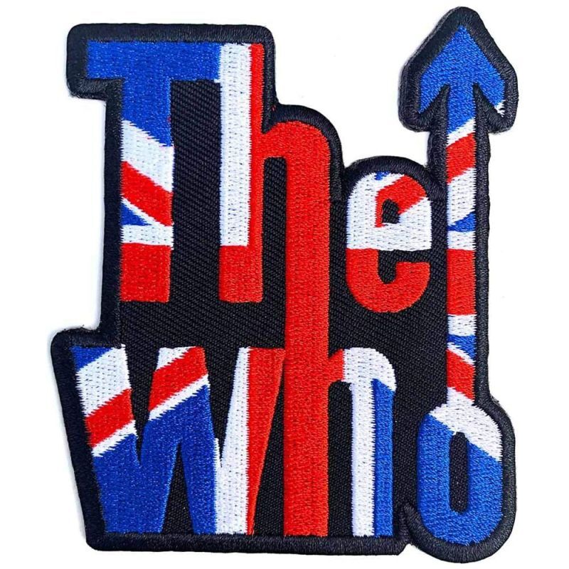 画像1: オフィシャル バンド ワッペン：THE WHO Union Jack (1)