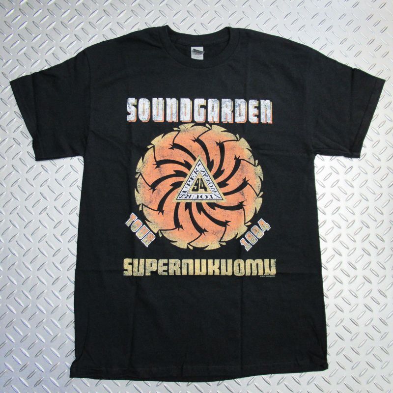 画像1: 【再入荷】オフィシャル バンドTシャツ：SOUNDGARDEN SUPERUNKNOWN TOUR 1994 ブラック (1)