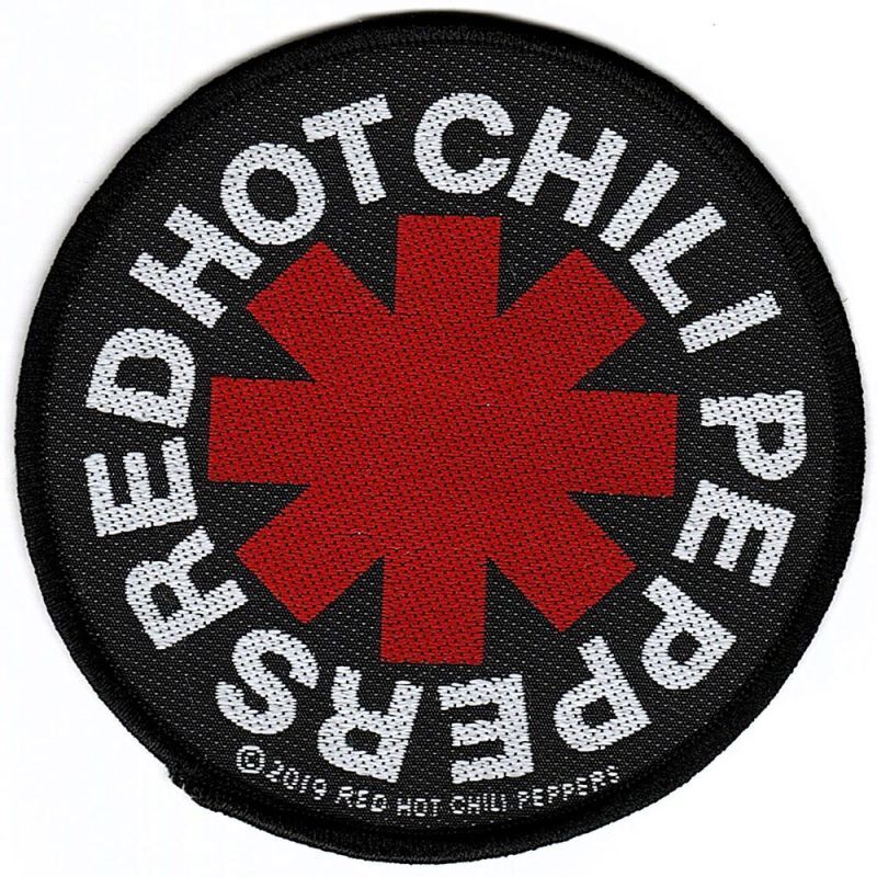 画像1: 【再入荷】オフィシャル バンド ワッペン：RED HOT CHILI PEPPERS Asterisk (1)