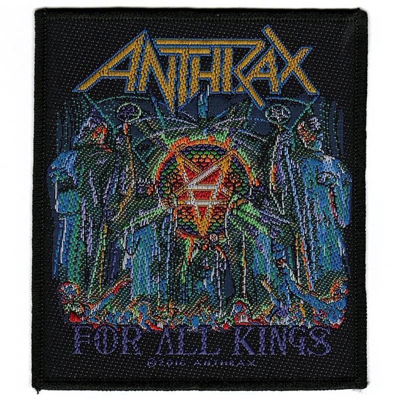 画像1: オフィシャル バンド ワッペン：ANTHRAX For All Kings (1)