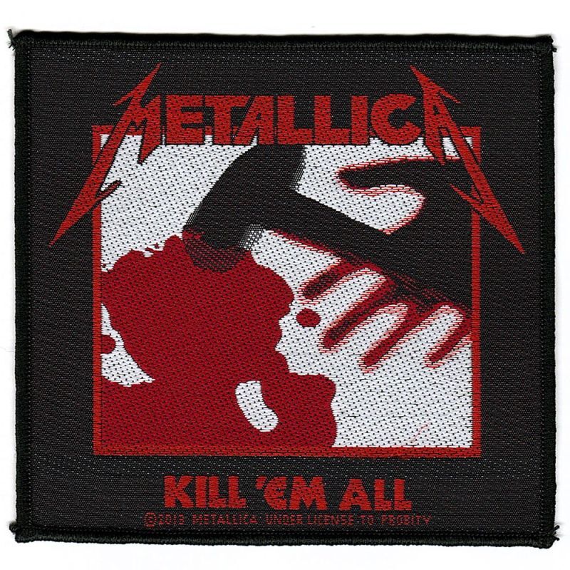 画像1: オフィシャル バンド ワッペン：Metallica KILL 'EM ALL (1)