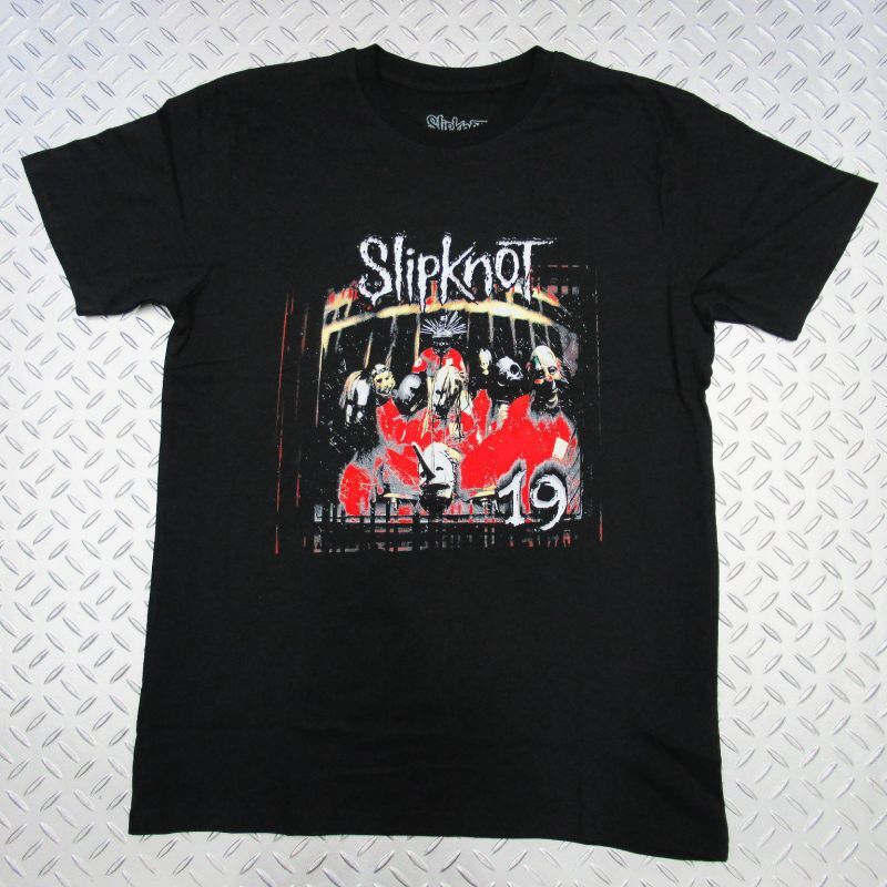 画像1: 【再入荷】オフィシャル バンドTシャツ：SLIPKNOT Debut Album 19 Years ブラック (1)