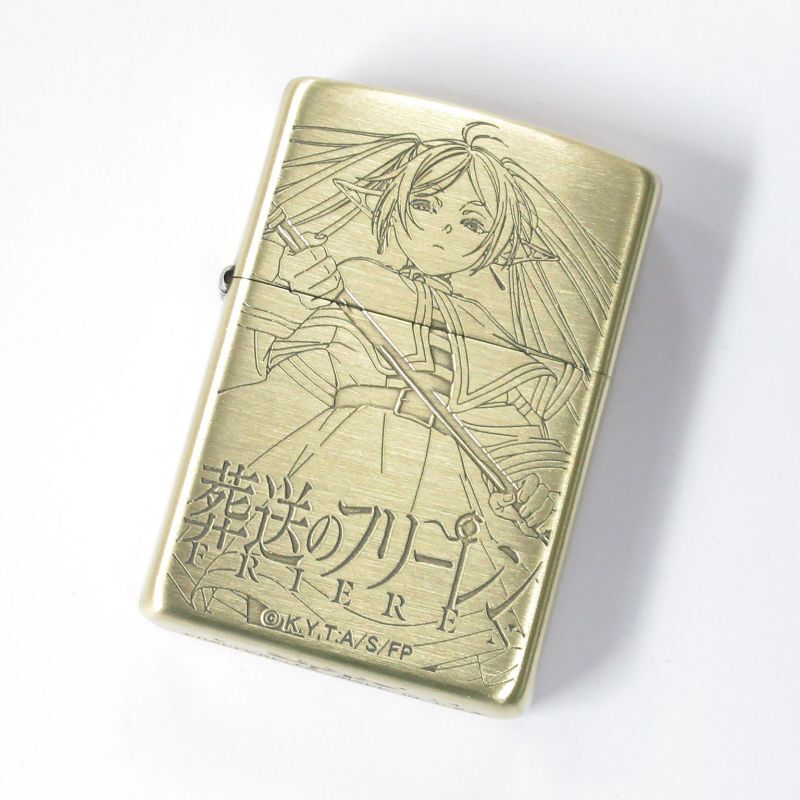 Zippoジッポーライター：葬送のフリーレン ゴールド 金