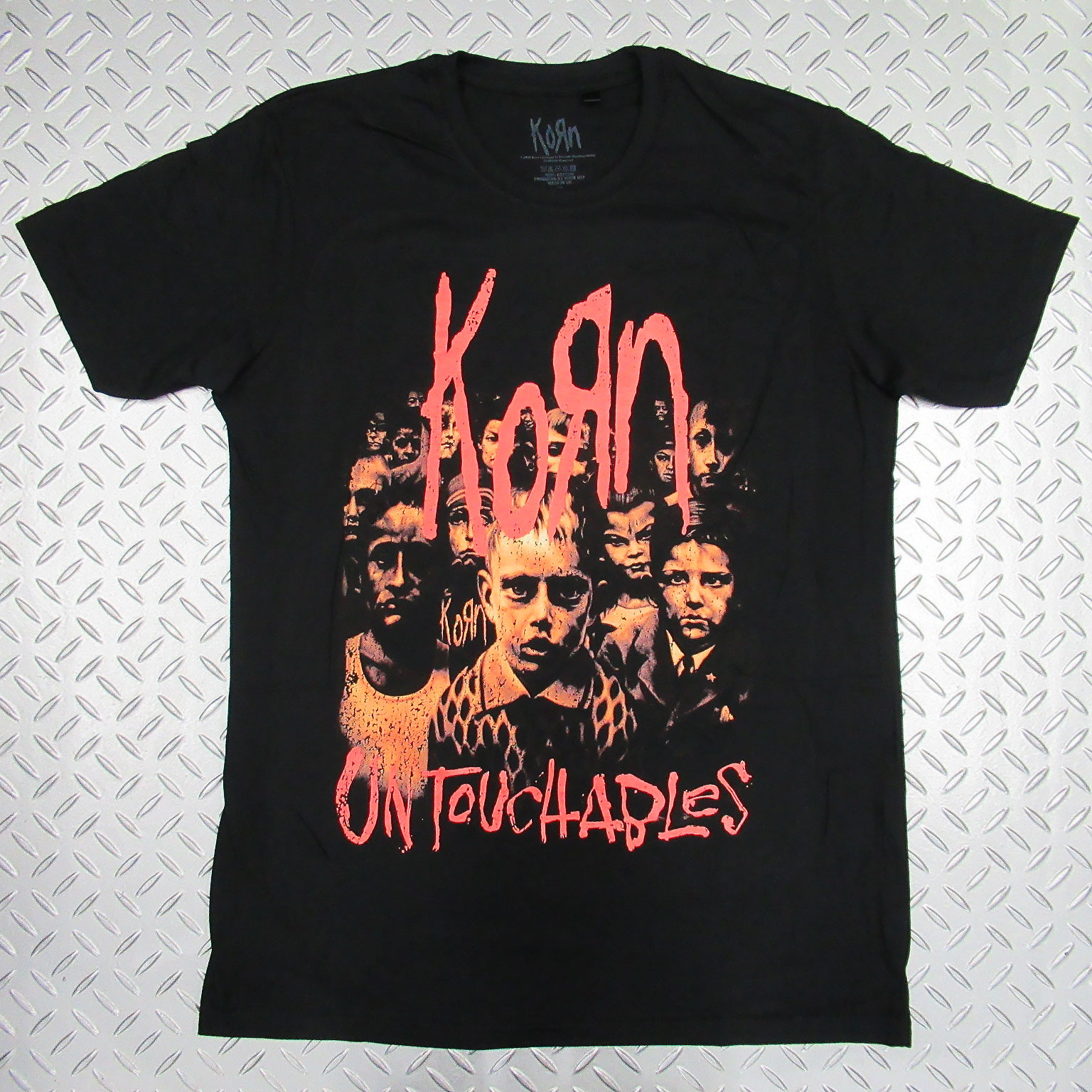 オフィシャル バンドTシャツ：KORN Untouchable ブラック